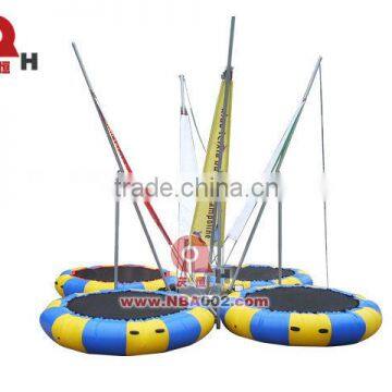 exciting four-in-one inflatable jumper bungee