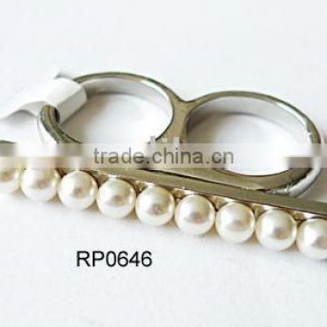 pear connector finger ring