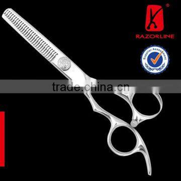 Hair scissor manufacturers RAZORLINE CK8LT Left handed hair cutting barber scissor