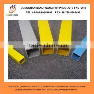 80*80*5mm Fiberglass Pultrusion Square Tube