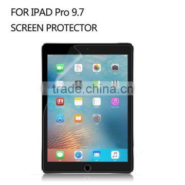 Newest 9H 0.3mm 2.5D anti shock and reflective tempered glass screen protector film for ipad pro 9.7                        
                                                Quality Choice