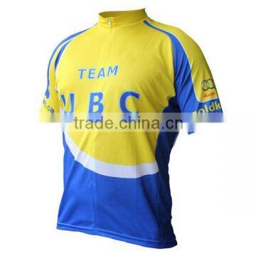 Short sleeve drt fit china cycling jersey/polyester china custom cycling jersey/sublimation china cycling team jersey