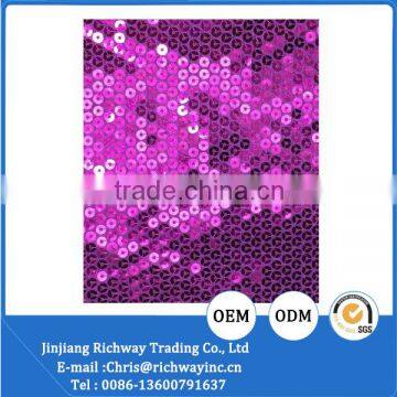 Large Reversible Sequin Fabric Embroidery Fabric Material photo-2