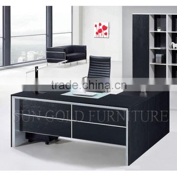 2015 Black office furniture Commercial factory designed office desk (SZ-OD360)