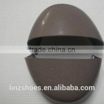 Steel toe cap and plate safety shoe