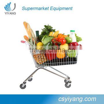 Factory new design supermarket shopping cart trolley made in China