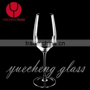 Unique Hand Cut Wide Mouth Blown Crystal Wine Glass photo-3