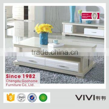 2016 modern home goods wooden frame sofa center table