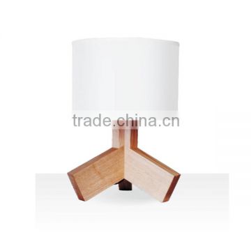 wooden table lamp for christmas decoration