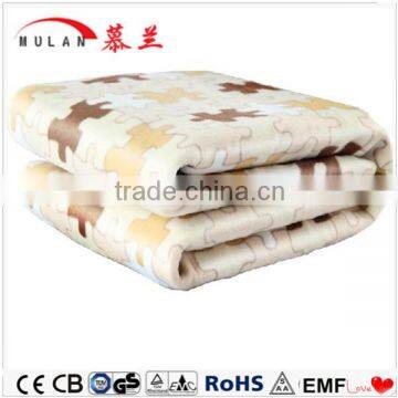 China factory wholesale flannel heating blanket