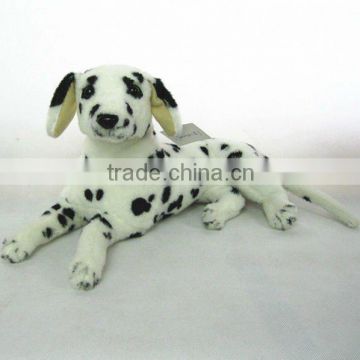 Plush lying Dot the Stuffed Dalmatian Dog Best children friends