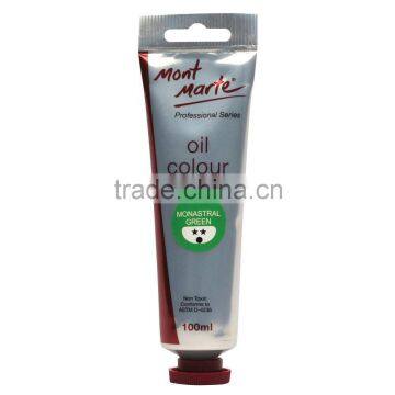 Mont Marte Oil Paint 100mls - Monastral Green