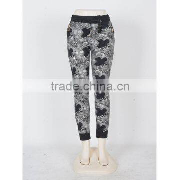 2016 European American style sublimation custom women yoga pants