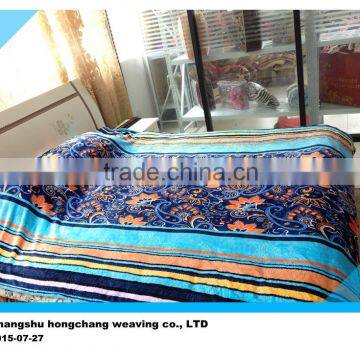 Best selling in 2015 super soft flannel /coral/sherpa throw /blanket/quilt c