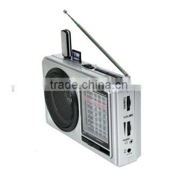 Hot Sale Torch Light Multi Brand USB SD AM/FM Portable Radio