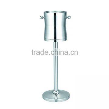 hight quality metal ice bucket with stand