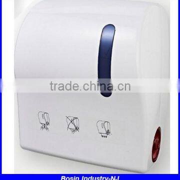 new design plastic jumbo roll auto cut toilet paper dispenser