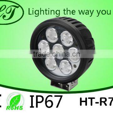 FACTORY SALES DIRECTLY ! high intensity 70w led round work light with 7000LM