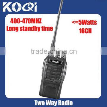 Walkie Talkie Connector uhf 400-470 mhz 5W 2014 newest