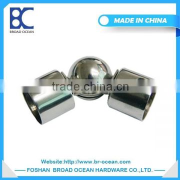 Stainless steel connection of stair parts