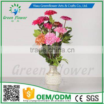 Greenflower 2016 Barberton Daisy Real Touch Two Herbaceous Peony Wedding Decrations Flowers photo-5