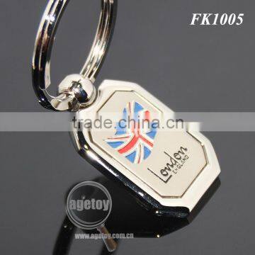 Promotional Metal Enamel The Union Flag England London Souvenirs Key Chain photo-4