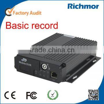 Richmor 4ch real time mobile dvr recorder 3G Car DVR with GPS google map tracking SMS Device Configure/OTA/Phone Calling