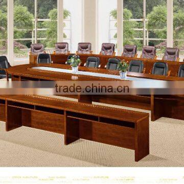 grandiose hdf wood glass conference table factory sell directly YYMD9