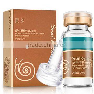 Powerful Snail Repair Serum Solution Moisturizing Remove Acne Marks Scar Skin Cell Regeneration photo-3