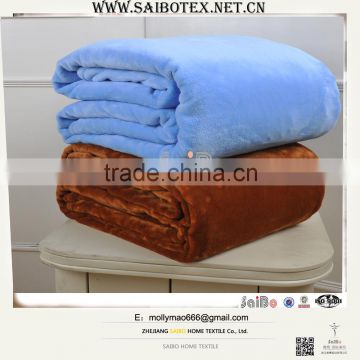 solid color micro plush chunky knit blanket