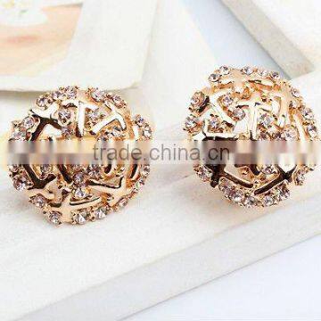 wholesale fashion gold earrings 2012 new design