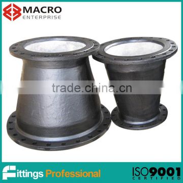 large diamter ductile iron reducer