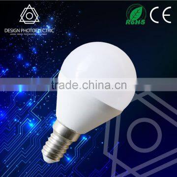 2015new product led bulb light 3w plastic and aluminum cover 230 beam angle BV RoHS CE EMC SASO