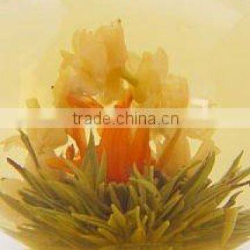 jasmine basket floral blooming tea