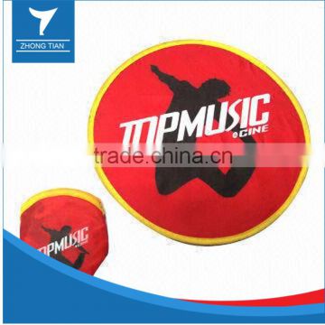 Nylon folding flying disc, Foldable Frisbee