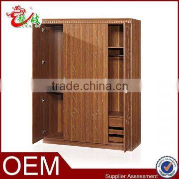 Bedroom Used Wardrobe Clothes Chest 4 Doors Storage Almirah FC402