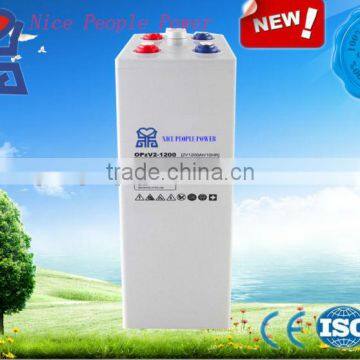 battery agm gel 2v deep cycle tubular battery OPzV Battery 2v 1200Ah 1500Ah 2000Ah