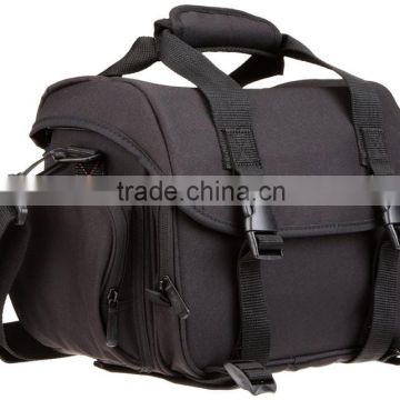 Large DSLR gadget bag china supplier , orange interior