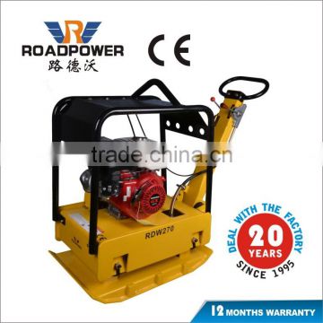 factory direct HEAVY DUTY vibratory reversible plate compactor with gasoline or diesel engine