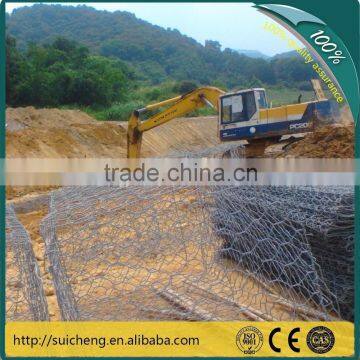 Galvanized Gabion Cage / PVC coated Gabion Basket Box / Gabion Baskets (Factory)