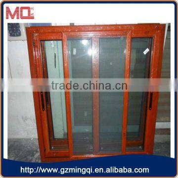 red cherry color aluminium sliding window and door