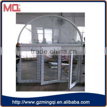 Interior High Quality 3 Panel Triple Pvc Casement Window photo-5
