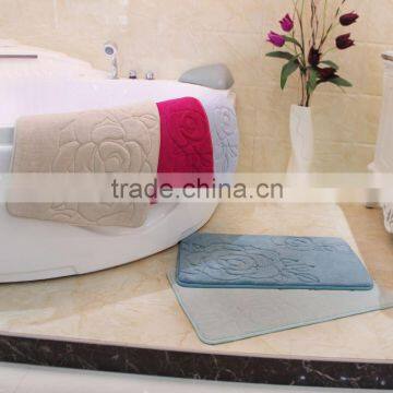 2012 Global Hot-selling Fashion memory foam bath mat/Memory foam bath mat_ Qinyi