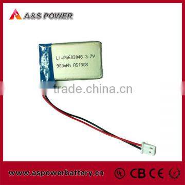 rechargeable li polymer battery made in china lipo 3.7V 850mAh battreis for MP5 P603048