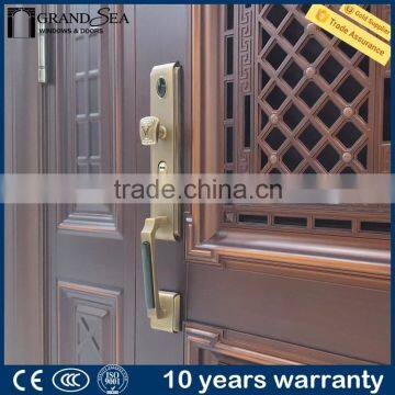 China made double door handles for steel doors supplier