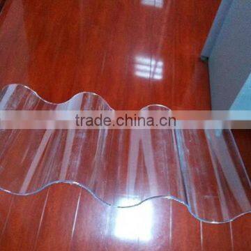 transparent skylight roofing polycarbonate corrugated sheet