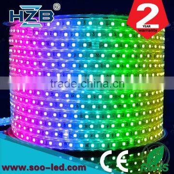 color changing led 220v rope light multi-function waterproof light