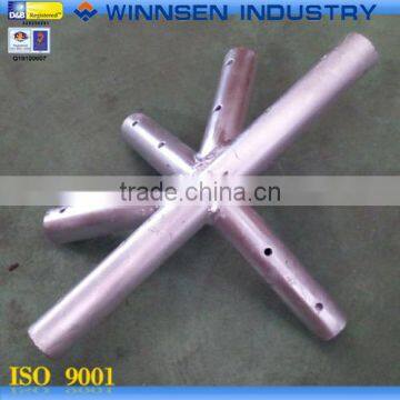 Chinese Manufacturer Carbon Steel Cross Joint 4 Way Fitting Pipe for Tent and Door Installation YS39034 photo-6