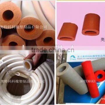 silicone sponge tube seal Round silicone Foam/high-tempature-resist/The silica gel pipe insulation