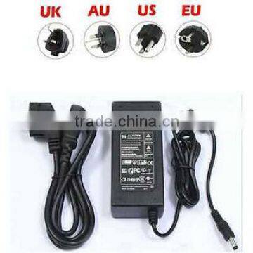 DC 12V 5A 60W Power Supply AC adaptor Charger Line for 5050 3528 Led Strips